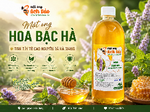 MẬT ONG HOA BẠC HÀ - CAO NGUYÊN ĐÁ HÀ GIANG